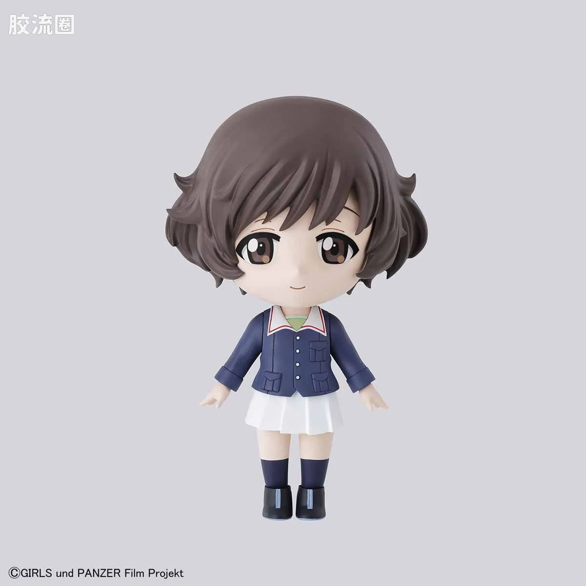 Figure-rise系列&其它万代人形拼装综合 Petiture-Rise 少女与战车 由花里&麻子 - 图片