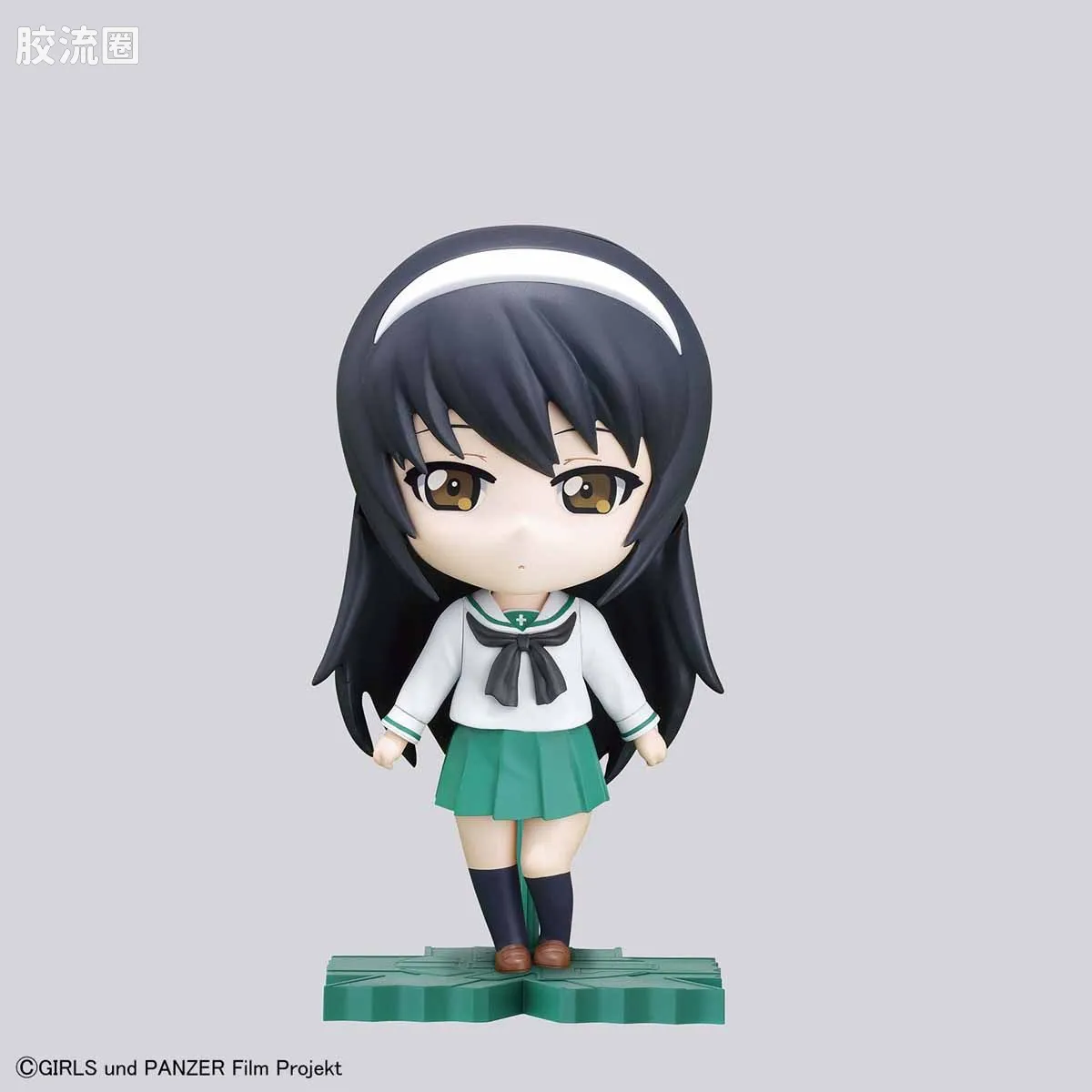 Figure-rise系列&其它万代人形拼装综合 Petiture-Rise 少女与战车 由花里&麻子 - 图片