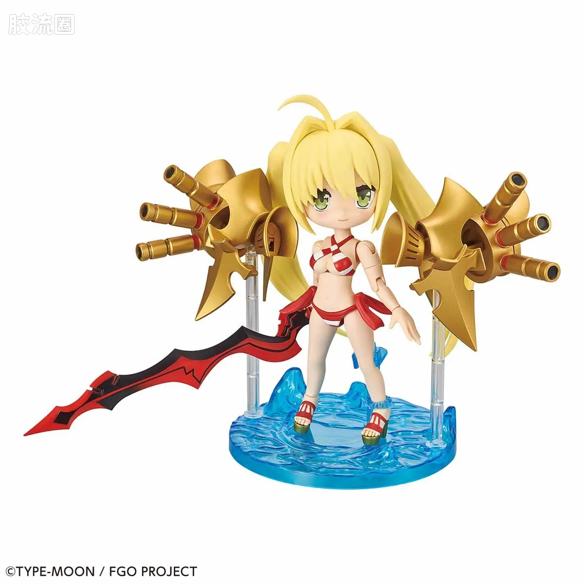 Figure-rise系列&其它万代人形拼装综合 Petitrits 豆丁魂 尼禄·克劳狄乌斯 - 图片