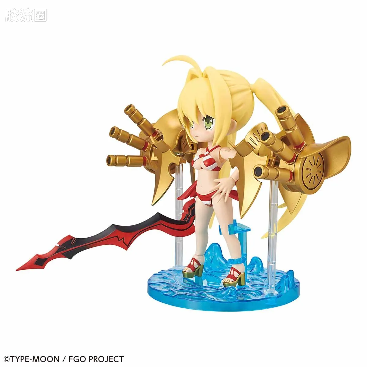 Figure-rise系列&其它万代人形拼装综合 Petitrits 豆丁魂 尼禄·克劳狄乌斯 - 图片