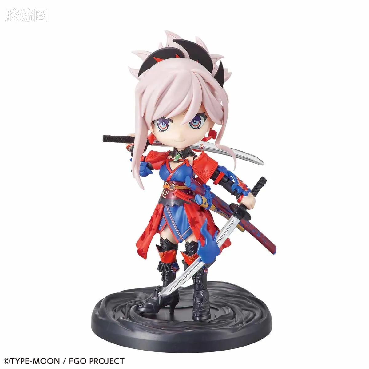 Figure-rise系列&其它万代人形拼装综合 Petitrits 豆丁魂 Saber/宫本武藏 - 图片