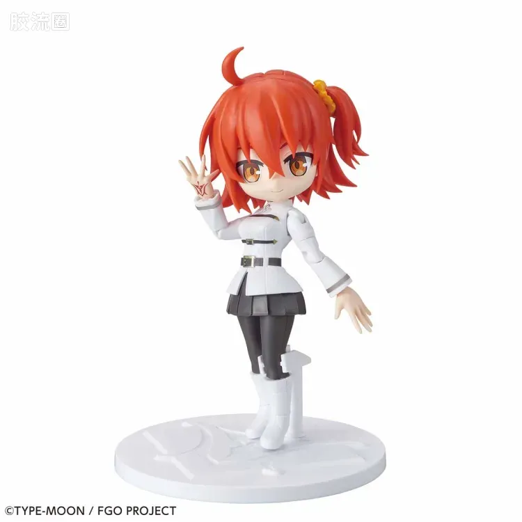 Figure-rise系列&其它万代人形拼装综合 Petitrits 豆丁魂 主人公 女 - 图片