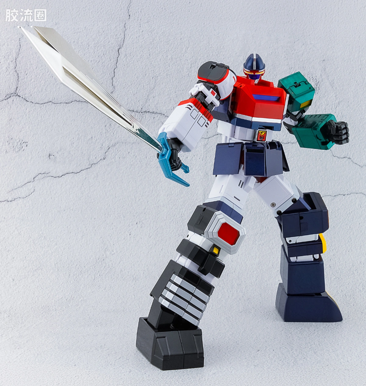 ACTION TOYS机甲成品系列 Action合金 六神合体 雷霆王 - 图片