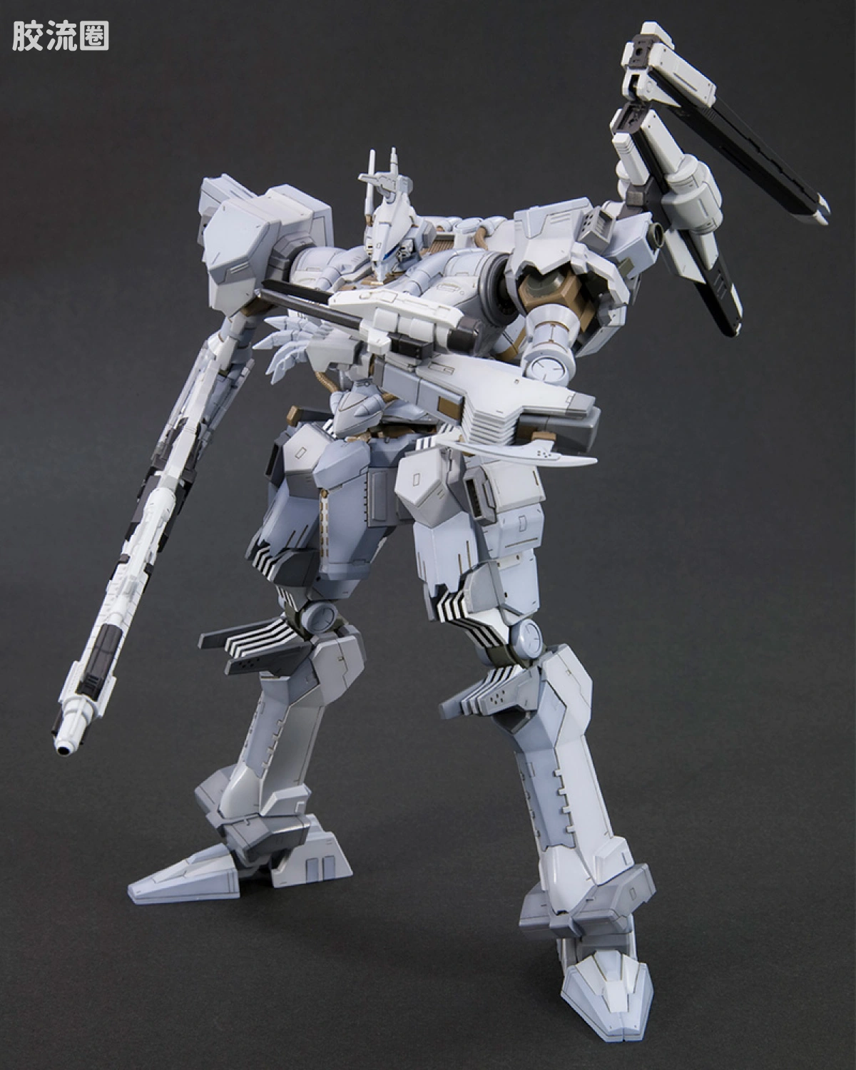 寿屋装甲核心 NEXT版 NX12 ASPINA WHITE-GLINT ARMORED CORE 4 Ver - 图片