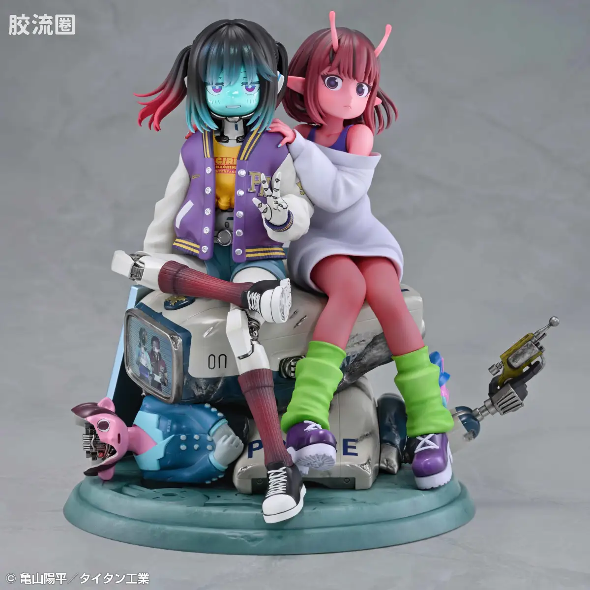 Medicos 手办系列 普通版 《银河特急 Milky☆Subway》千春 & 玛奇纳 - 图片