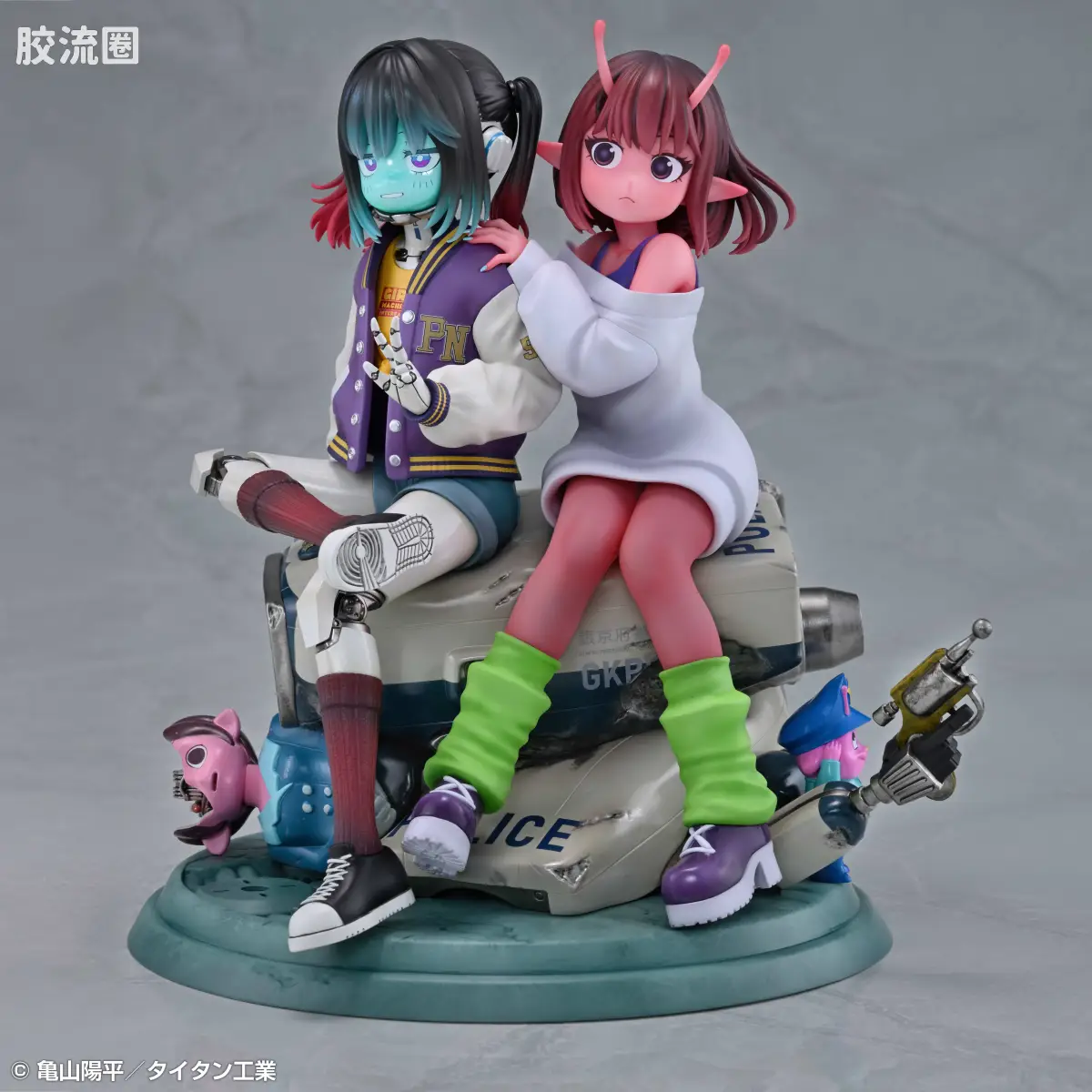 Medicos 手办系列 普通版 《银河特急 Milky☆Subway》千春 & 玛奇纳 - 图片