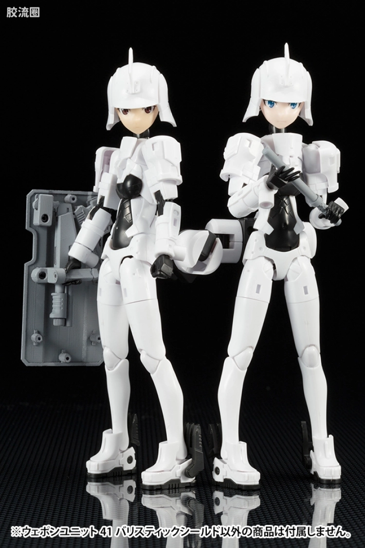 寿屋 M.S.G 模型配件 MW 武器单位 MW-41 警棍、防暴盾牌 - 图片