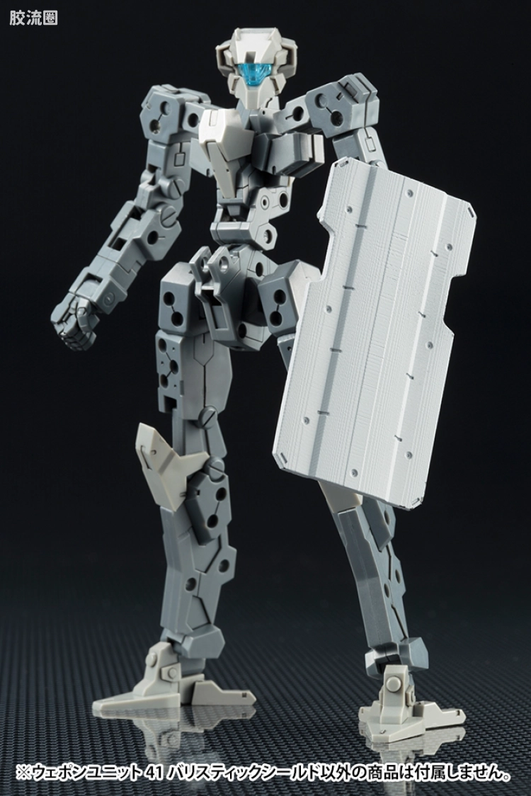 寿屋 M.S.G 模型配件 MW 武器单位 MW-41 警棍、防暴盾牌 - 图片