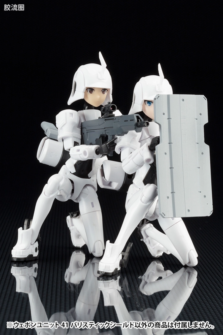 寿屋 M.S.G 模型配件 MW 武器单位 MW-41 警棍、防暴盾牌 - 图片