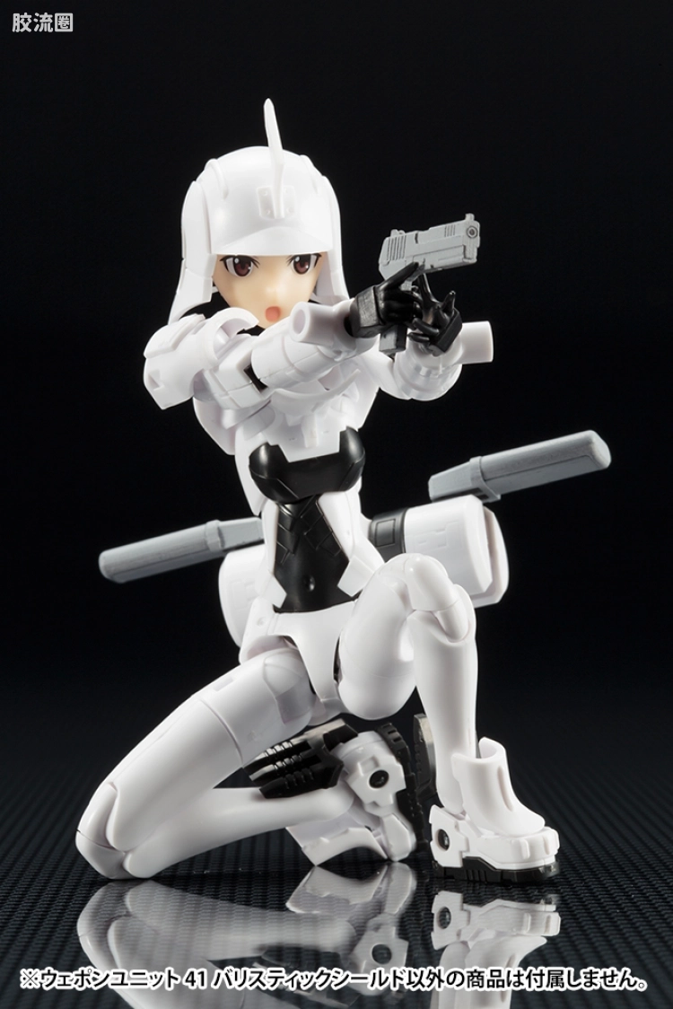 寿屋 M.S.G 模型配件 MW 武器单位 MW-41 警棍、防暴盾牌 - 图片