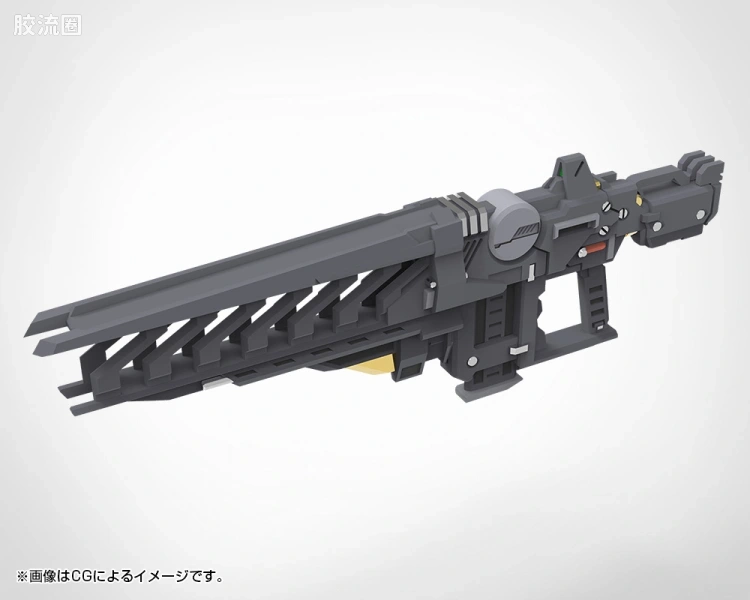 寿屋 M.S.G 模型配件 MW 武器单位 MW-48 Stride步枪 - 图片