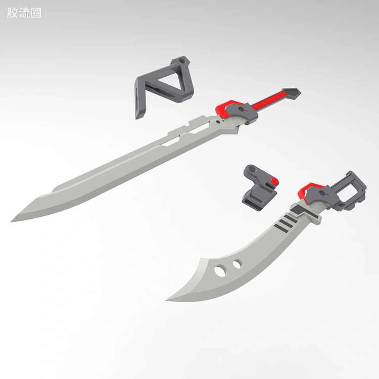 寿屋 M.S.G 模型配件 MW 武器单位 MW-54 自定义刀具套装02 - 图片