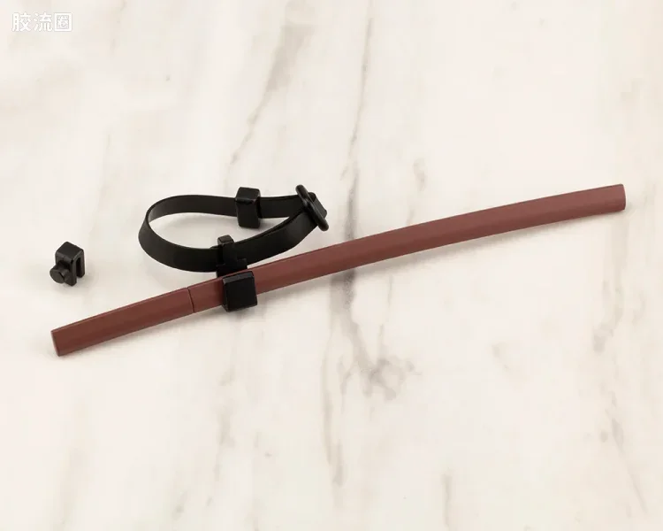 寿屋 M.S.G 模型配件 MW 武器单位 MW-56 日本刀2【黑刀】 - 图片