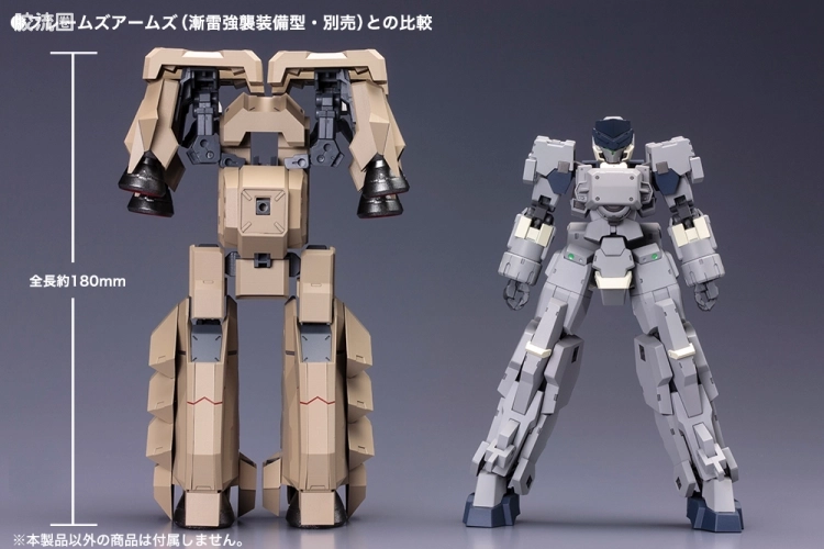 寿屋FRAME ARMS 新生版 :RE2 #026 四八式一型 輝鎚·甲 扩展配件包 - 图片