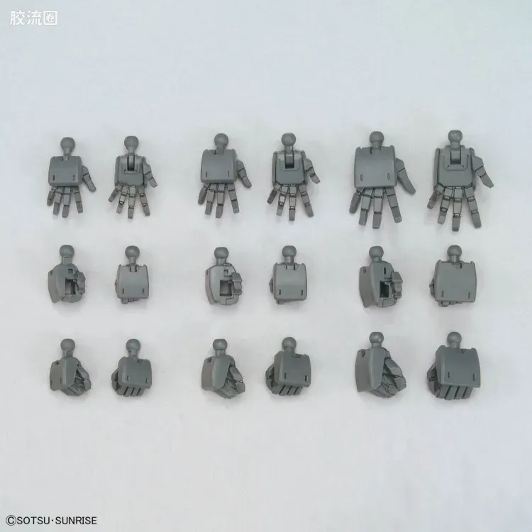 OPTION PARTS SET系列 普通版 03 (造型手 方形指尖) - 图片