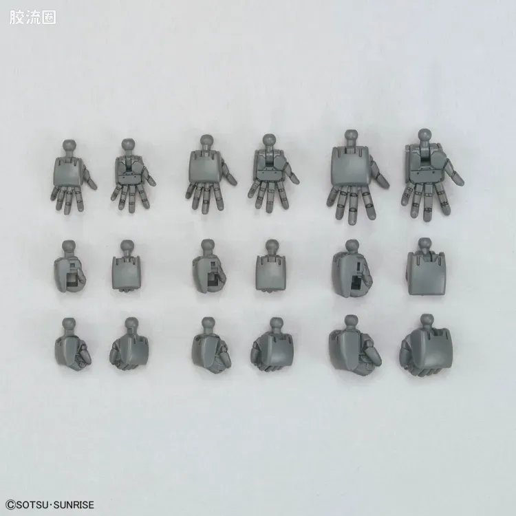 OPTION PARTS SET系列 普通版 04 (造型手 圆形指尖) - 图片