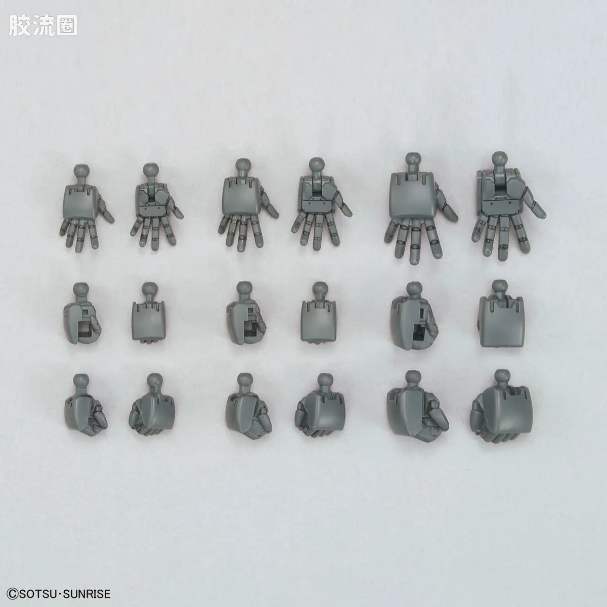 OPTION PARTS SET系列 普通版 04 (造型手 圆形指尖) - 图片