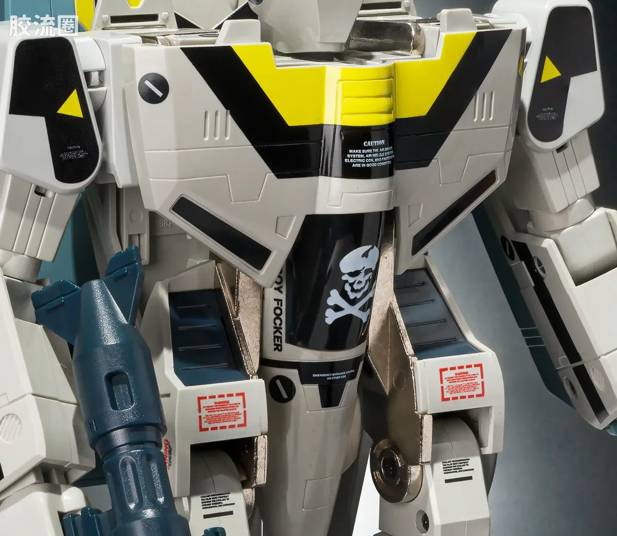 女武神的起源系列 普通版 VF-1S 女武神 罗伊·福卡特别版 + 超级背包套装 45周年纪念版 - 图片