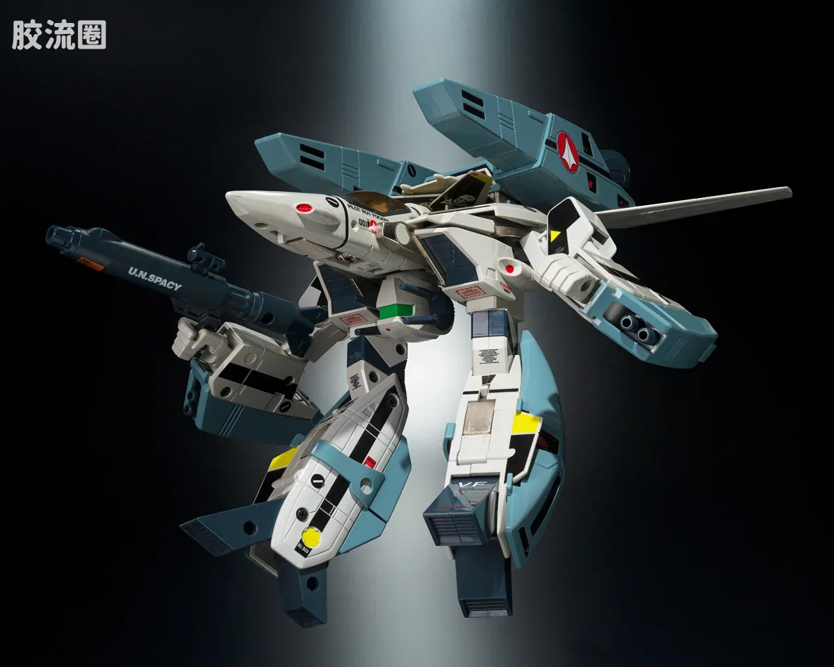 女武神的起源系列 普通版 VF-1S 女武神 罗伊·福卡特别版 + 超级背包套装 45周年纪念版 - 图片