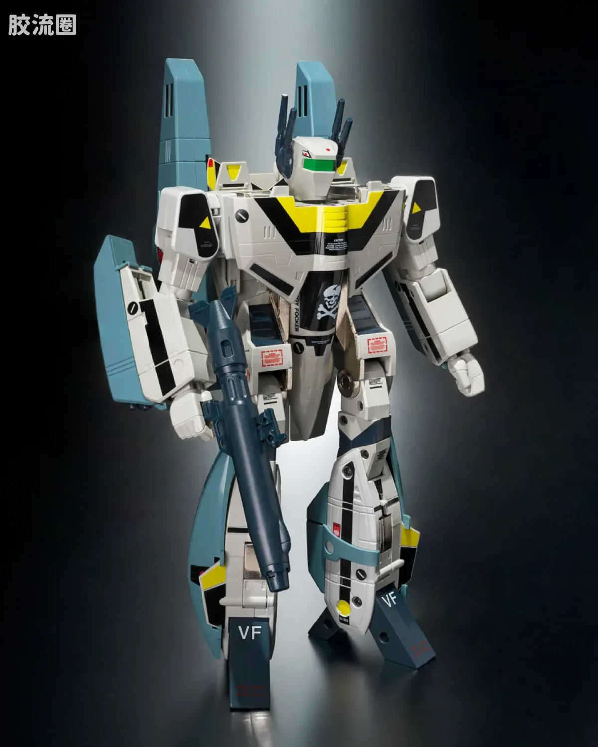 女武神的起源系列 普通版 VF-1S 女武神 罗伊·福卡特别版 + 超级背包套装 45周年纪念版 - 图片