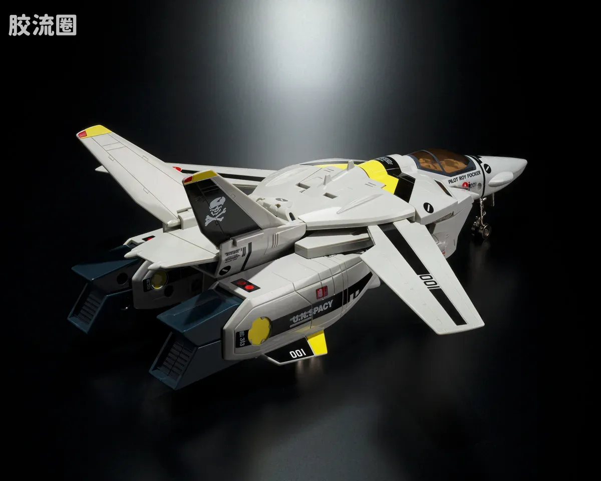 女武神的起源系列 普通版 VF-1S 女武神 罗伊·福卡特别版 + 超级背包套装 45周年纪念版 - 图片