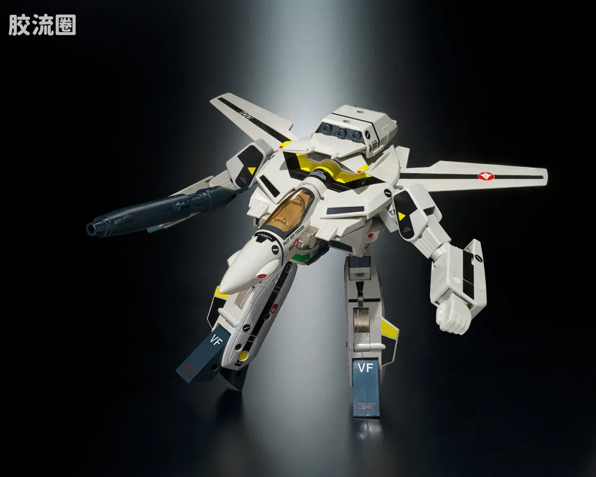 女武神的起源系列 普通版 VF-1S 女武神 罗伊·福卡特别版 + 超级背包套装 45周年纪念版 - 图片