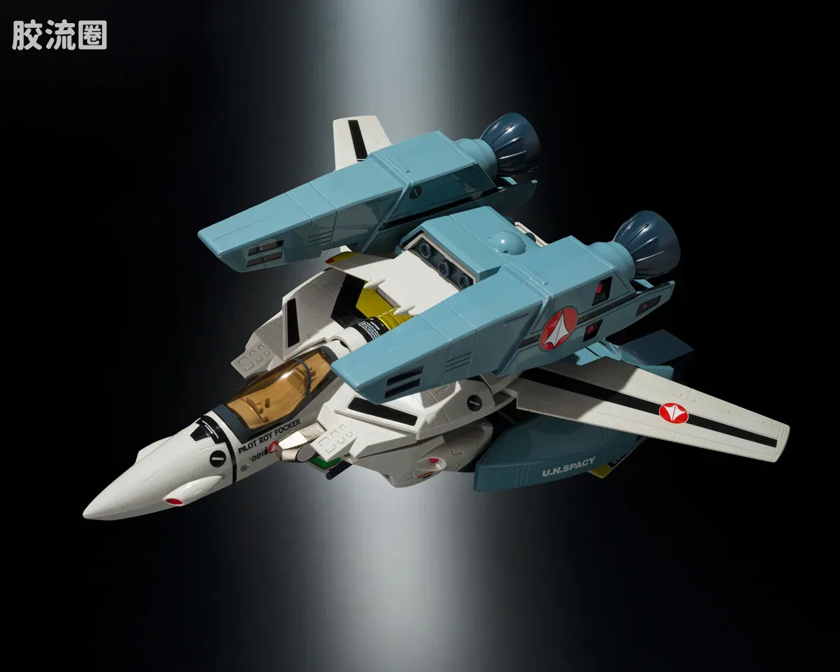 女武神的起源系列 普通版 VF-1S 女武神 罗伊·福卡特别版 + 超级背包套装 45周年纪念版 - 图片
