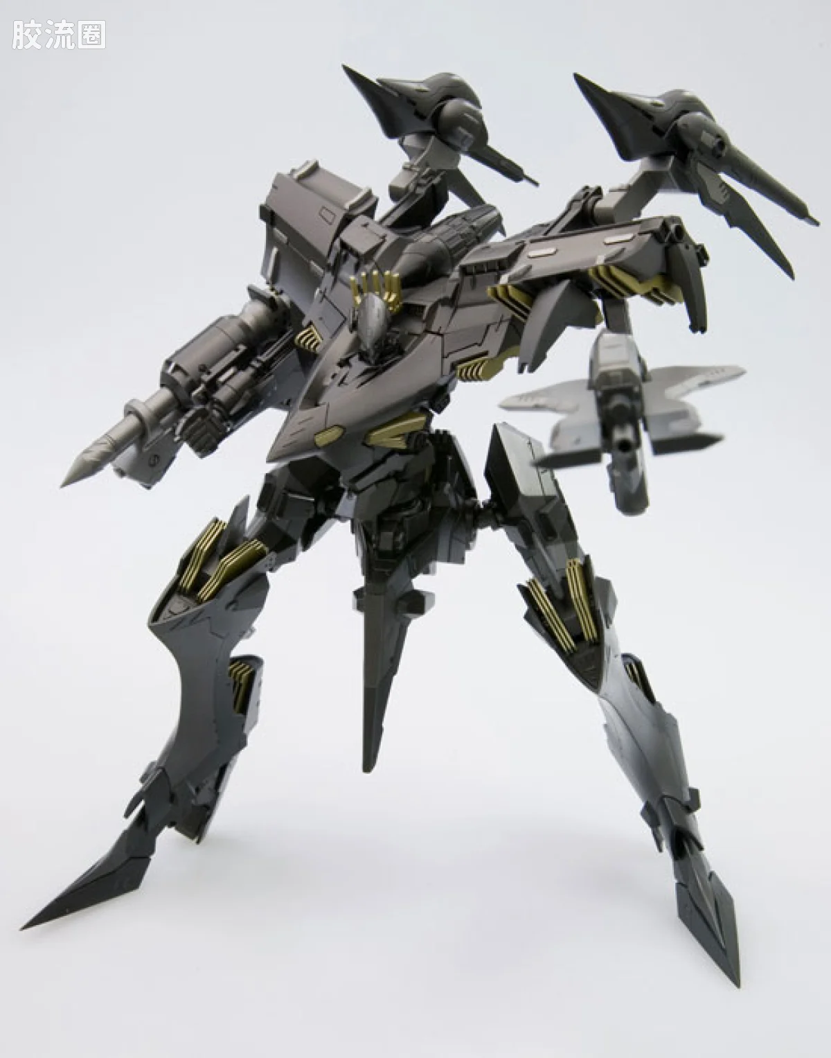 寿屋装甲核心 NEXT版 NX08 OMER TYPE-LAHIRE 枪金属色限定 - 图片