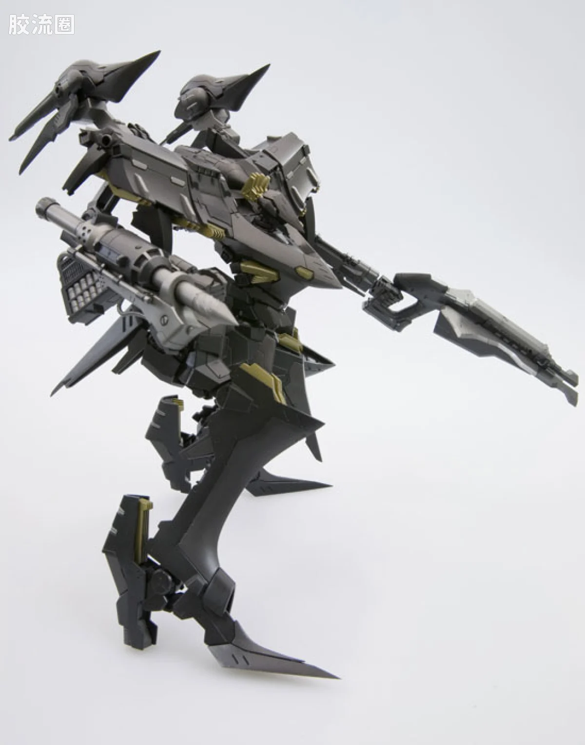 寿屋装甲核心 NEXT版 NX08 OMER TYPE-LAHIRE 枪金属色限定 - 图片
