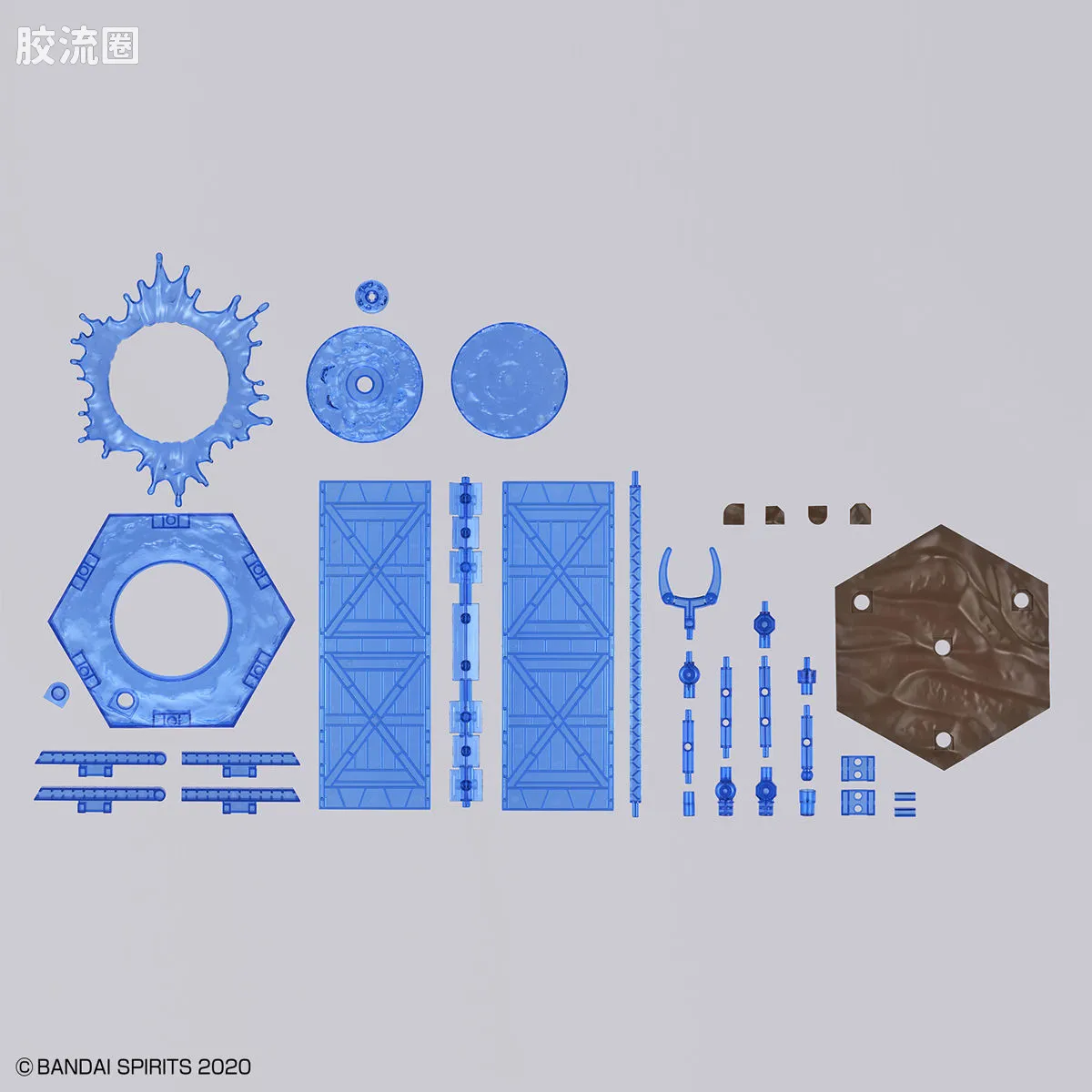30MM 30MM 自定义场景 定制场景地台05 (水中ver.) - 图片