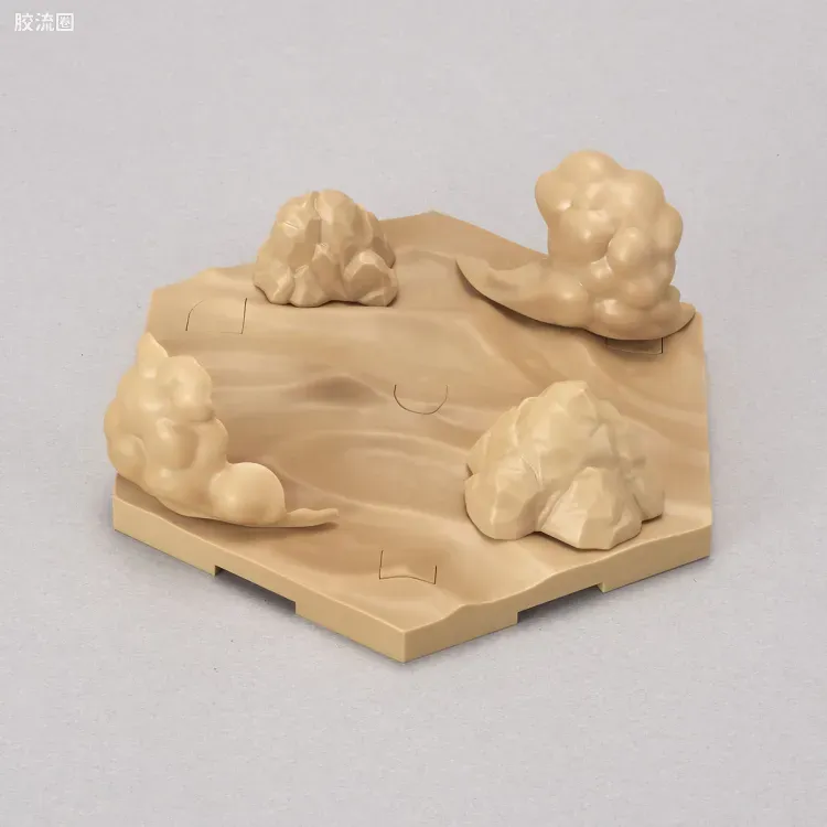 30MM 30MM 自定义场景 定制场景地台02 沙漠ver. - 图片