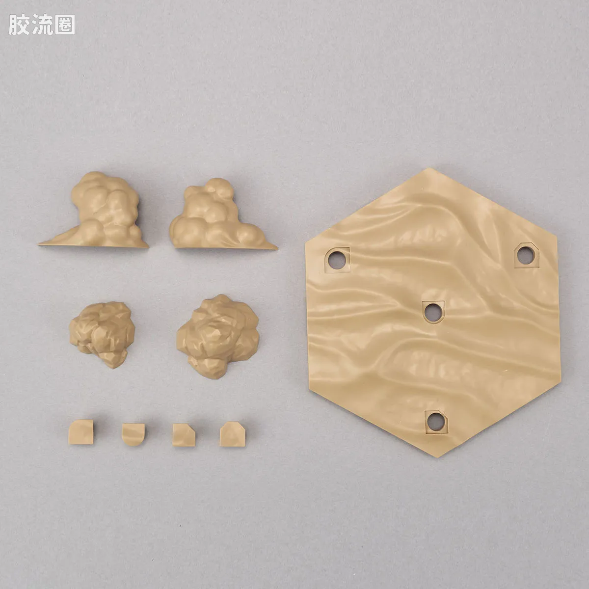 30MM 30MM 自定义场景 定制场景地台02 沙漠ver. - 图片