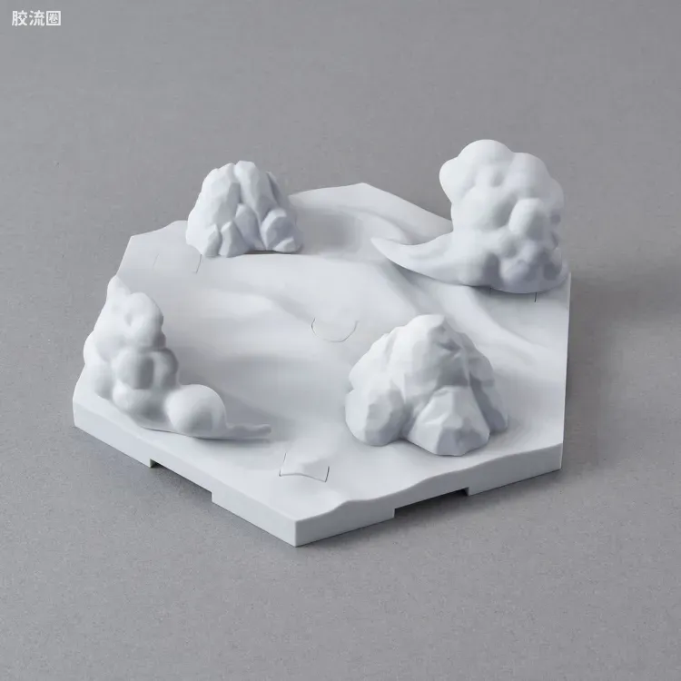 30MM 30MM 自定义场景 定制场景地台03 雪原ver. - 图片