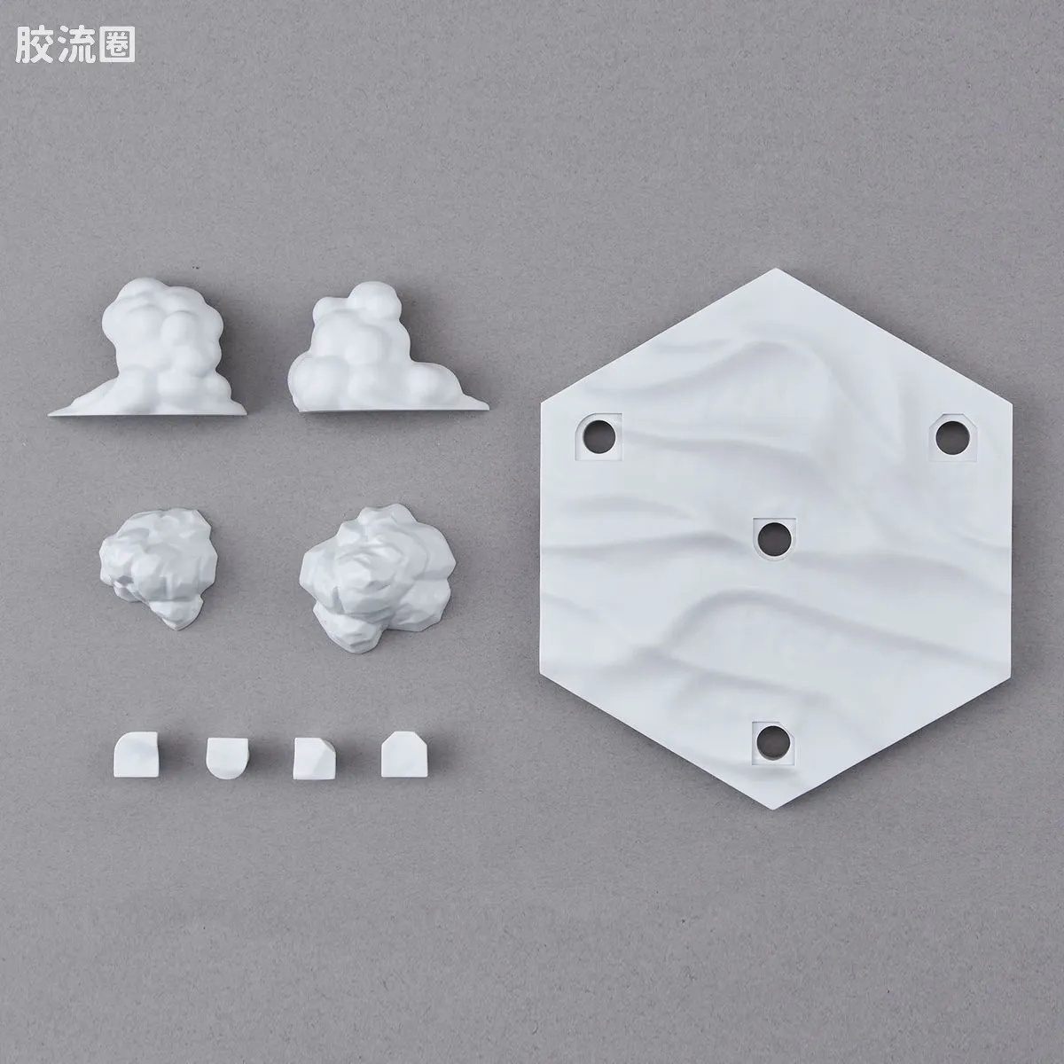 30MM 30MM 自定义场景 定制场景地台03 雪原ver. - 图片