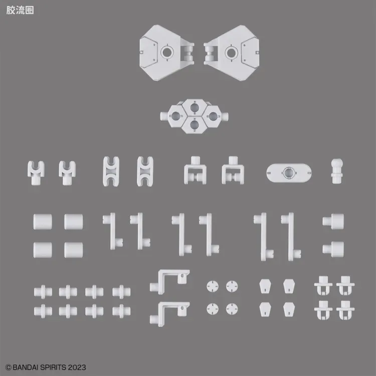 30MM 30MM 自定义材质 自定义素材04 (虚拟特效件/多关节) - 图片