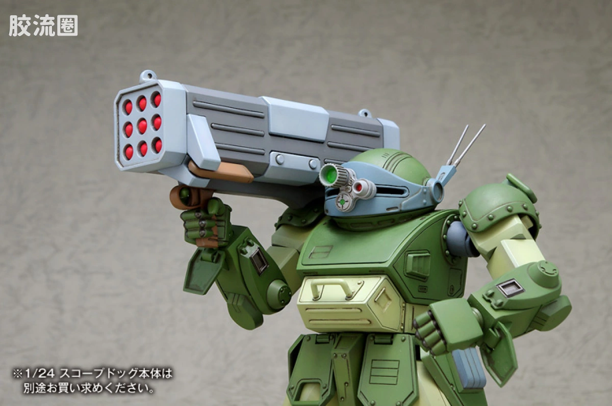 WAVE装甲骑兵GK系列 1/24 限定及特别版 スコープドッグ用 アップデートパーツセット【コンプリートVer.】 - 图片