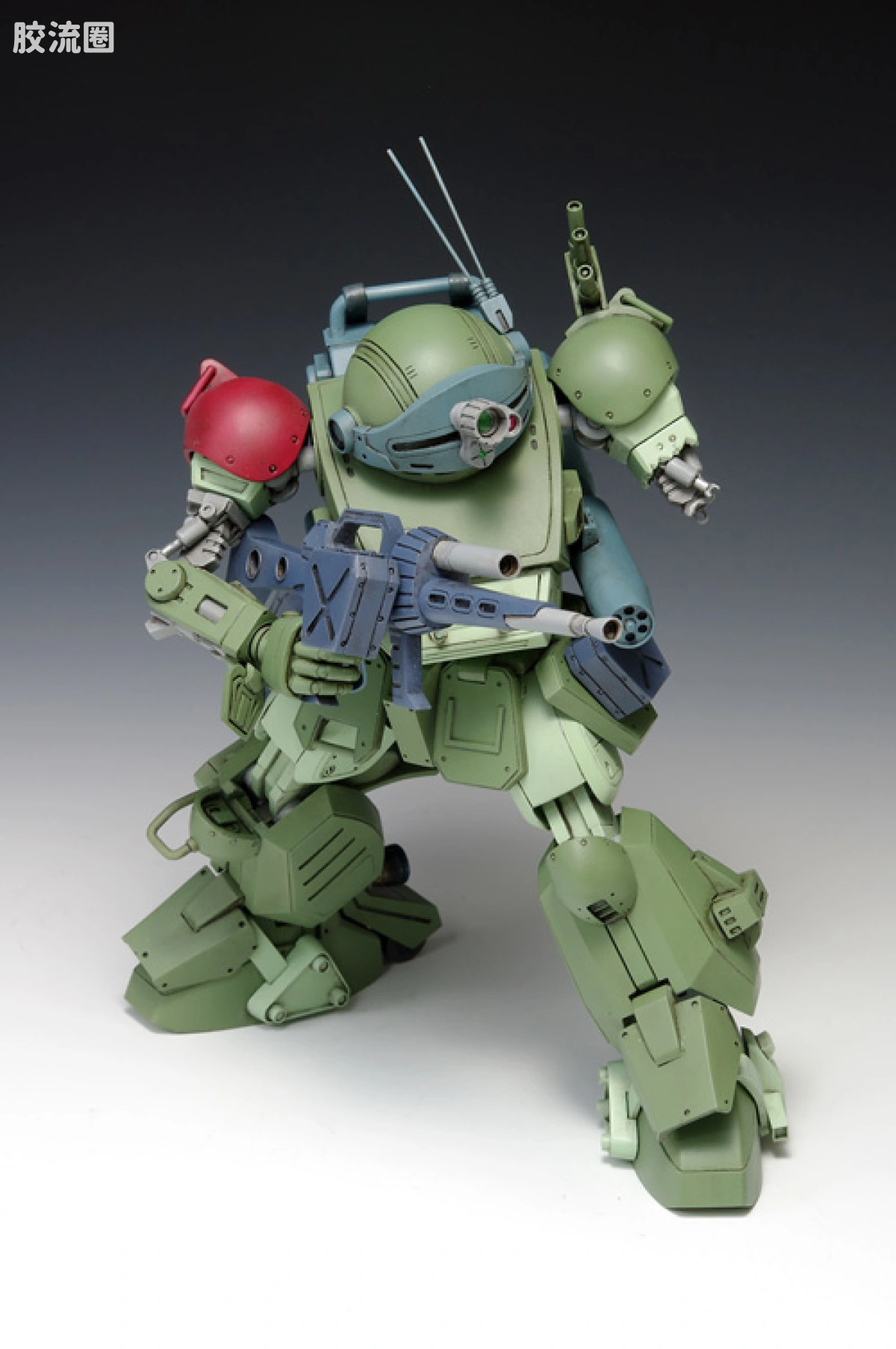 WAVE装甲骑兵GK系列 1/24 限定及特别版 スコープドッグ ターボカスタム［サンサ戦］キリコ機（スペシャル版） - 图片