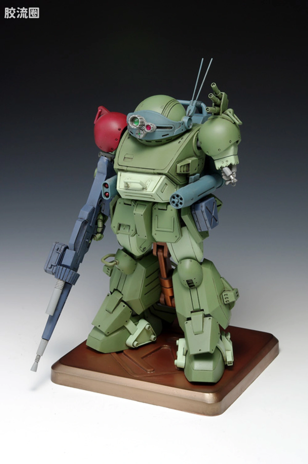 WAVE装甲骑兵GK系列 1/24 限定及特别版 スコープドッグ ターボカスタム［サンサ戦］キリコ機（スペシャル版） - 图片
