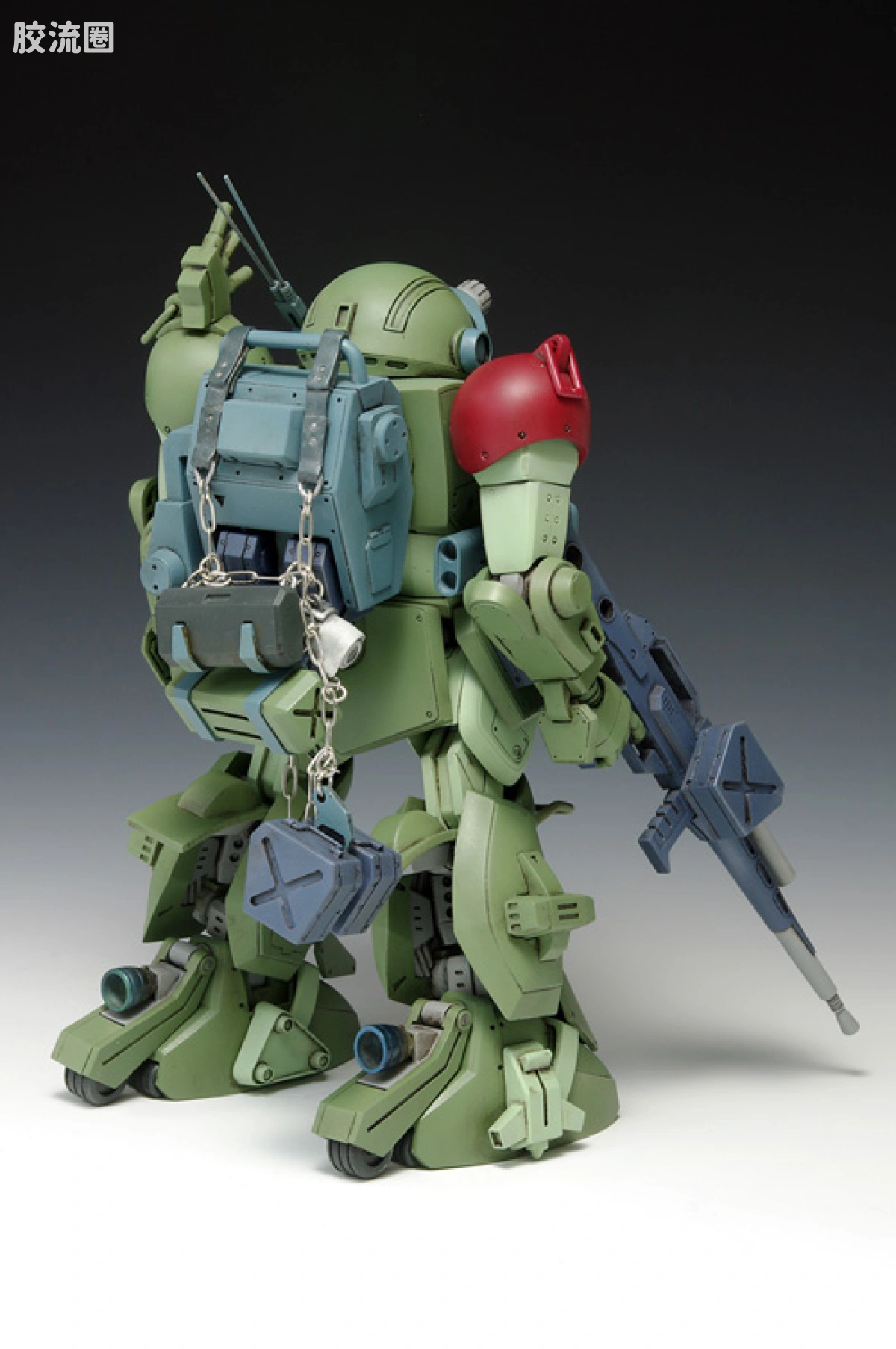 WAVE装甲骑兵GK系列 1/24 限定及特别版 スコープドッグ ターボカスタム［サンサ戦］キリコ機（スペシャル版） - 图片