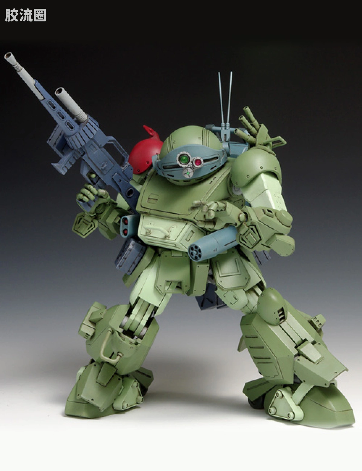 WAVE装甲骑兵GK系列 1/24 限定及特别版 スコープドッグ ターボカスタム［サンサ戦］キリコ機（ノーマル版） - 图片
