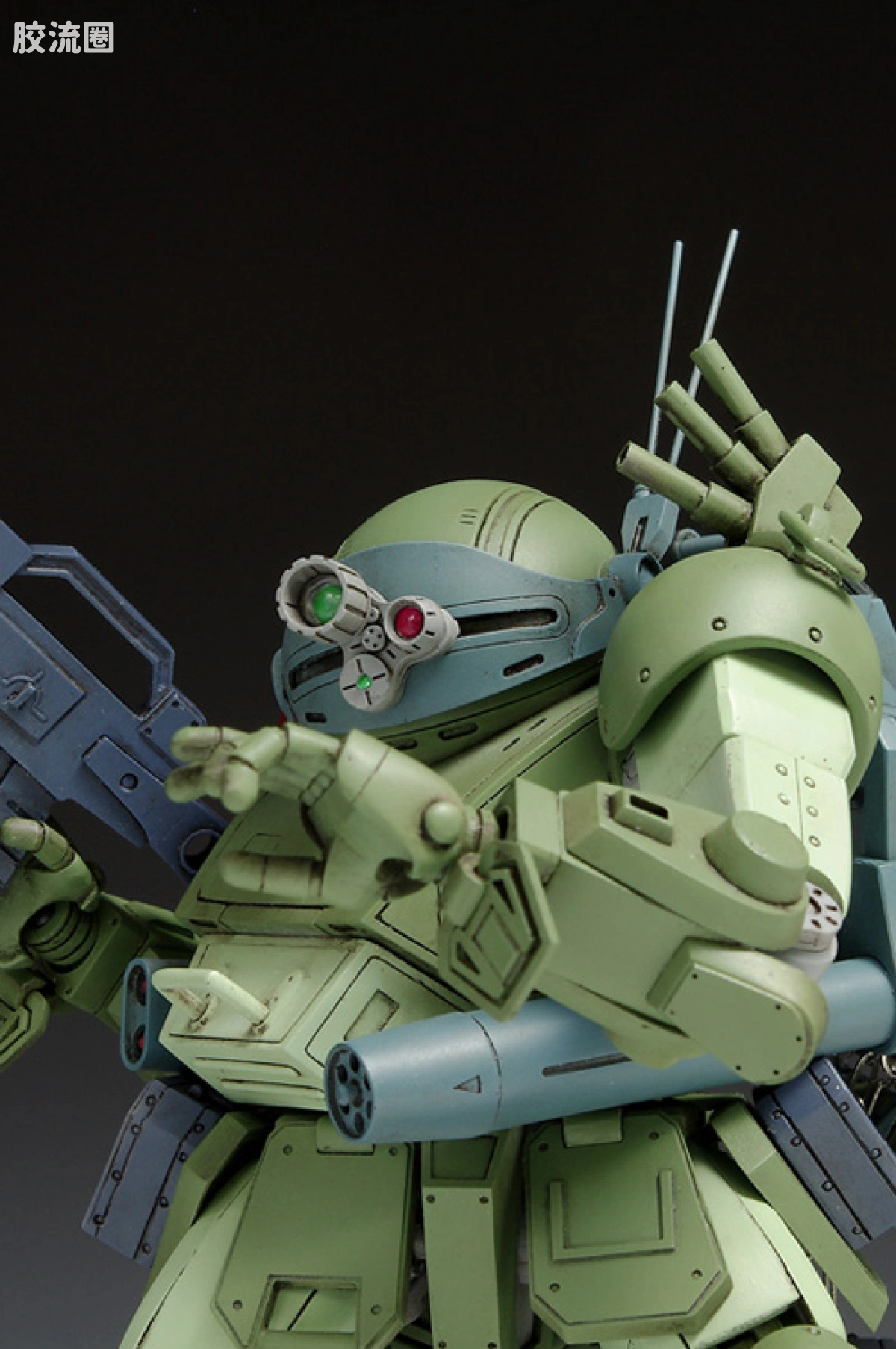 WAVE装甲骑兵GK系列 1/24 限定及特别版 スコープドッグ ターボカスタム［サンサ戦］キリコ機（ノーマル版） - 图片