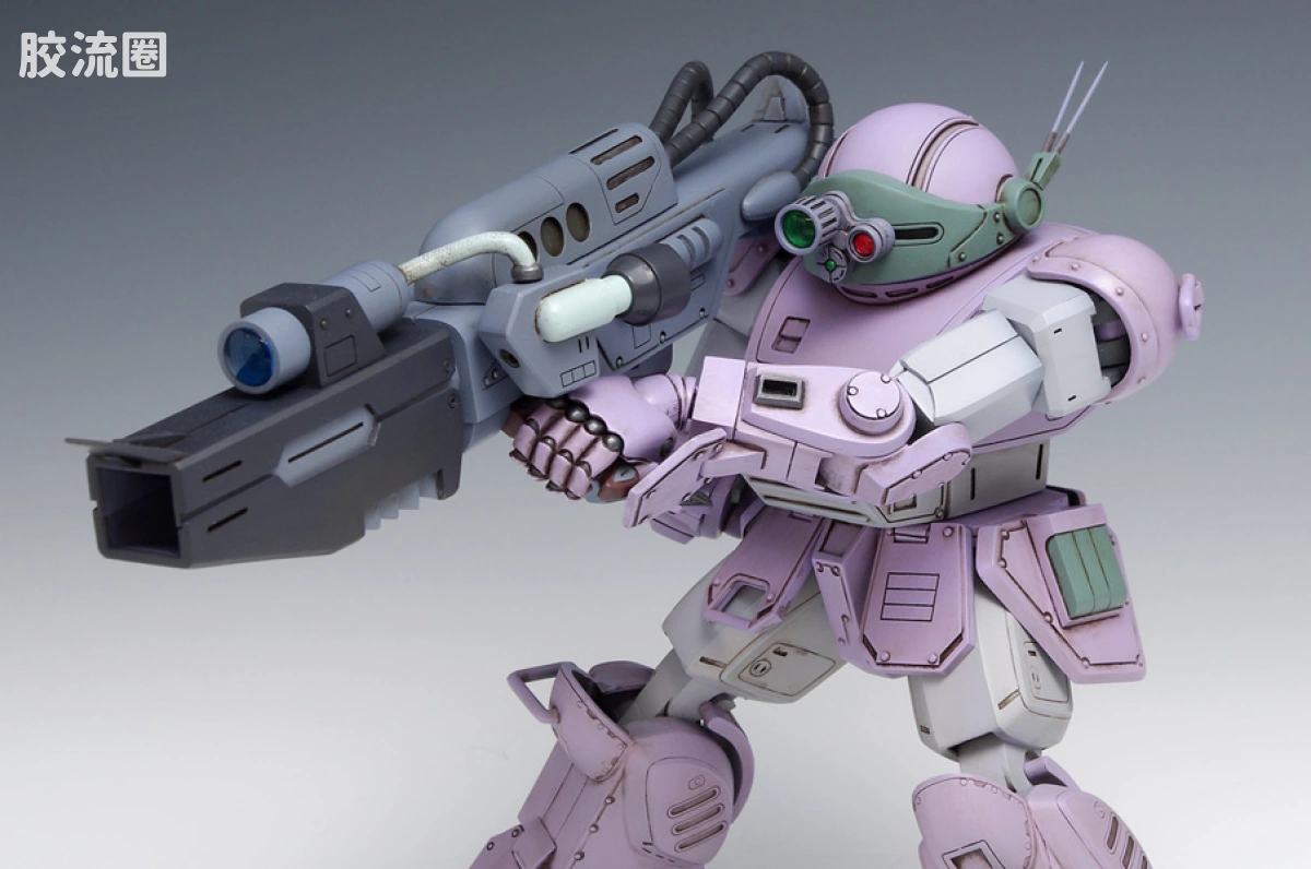 WAVE装甲骑兵GK系列 1/24 限定及特别版 ロッグガン＆スコープドッグ上半身改造パーツセット - 图片