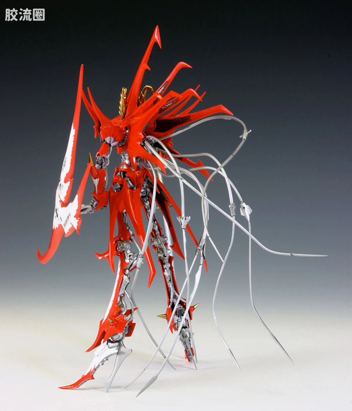 WAVE 五星物语GK系列 1/144 限定及特别版 机神净皇·焰星绯帝 / 焰星 初回限定版 - 图片