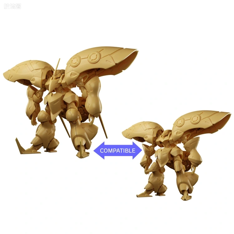 GUNDAM ARTIFACT 限定版 量产型卡碧尼/卡碧尼COMPATIBLE 3机套装 - 图片