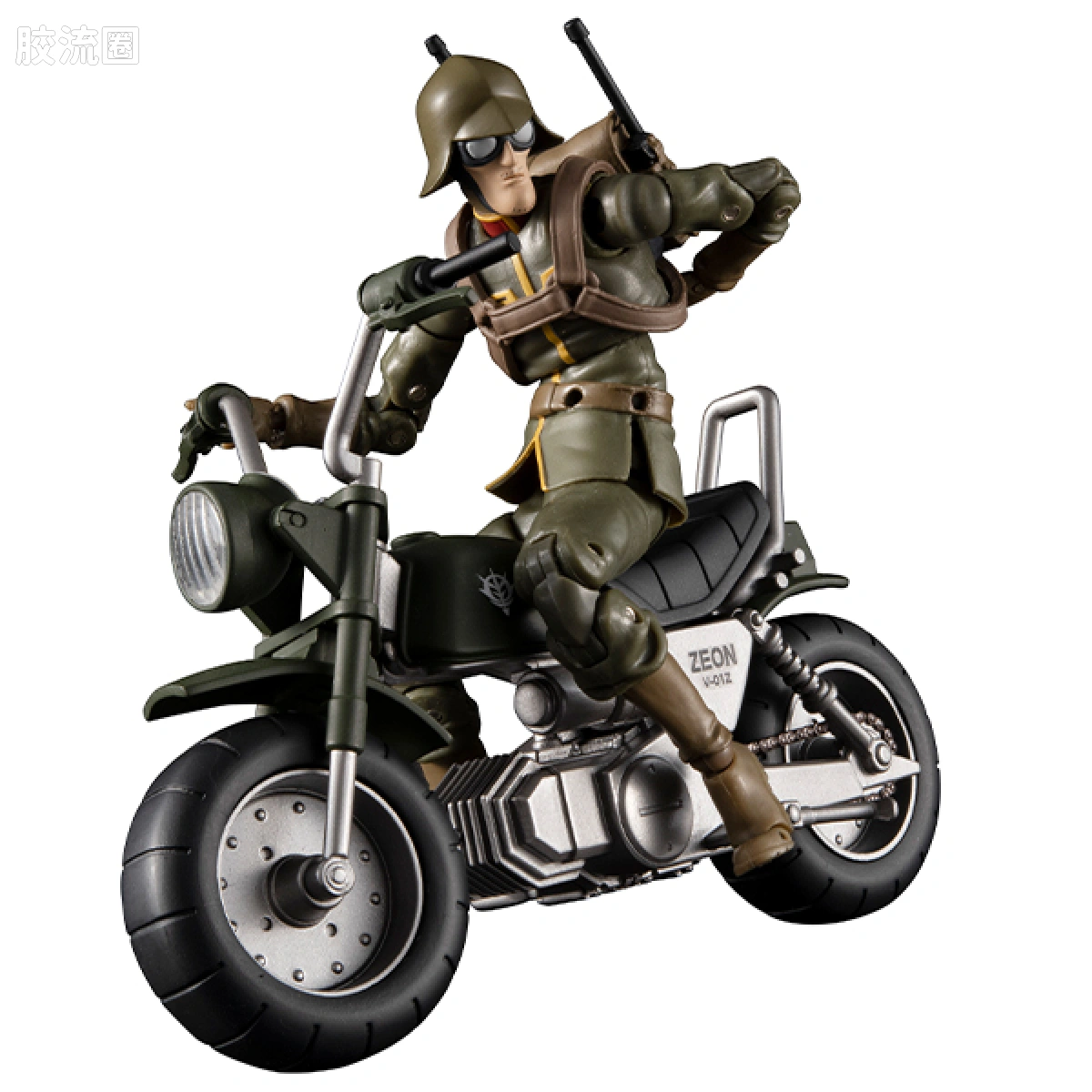 Mega House 手办系列 Gundam Military Generation系列 吉恩公国军08 V-SP 普通士兵&吉恩士兵专用摩托车 - 图片