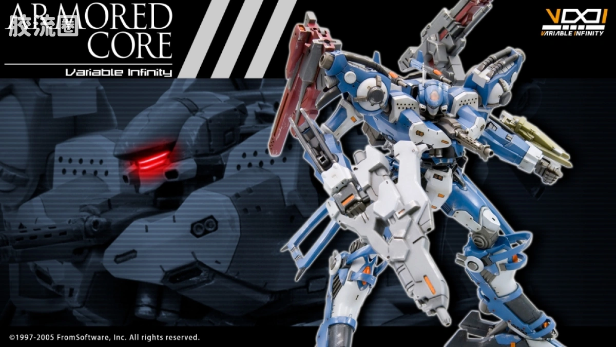 寿屋装甲核心 AC版 AC-016 CREST CR-C89E Oracle Ver. - 图片
