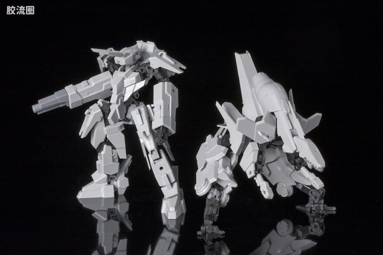寿屋FRAME ARMS 外甲组件 子鬼&鸵鸟外甲组件〈Ver.F.M.E.〉RE版 - 图片