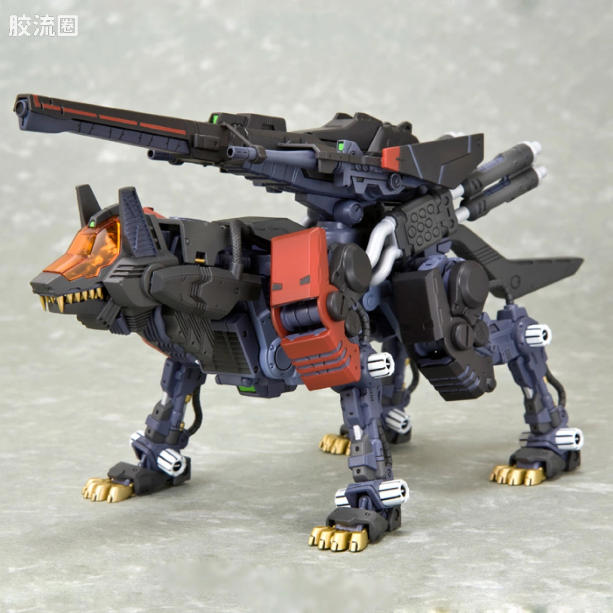 寿屋机兽起源 限定及特别版 002 Limited Zi-024 奔狼 阿帕因式样 重涂版 - 图片