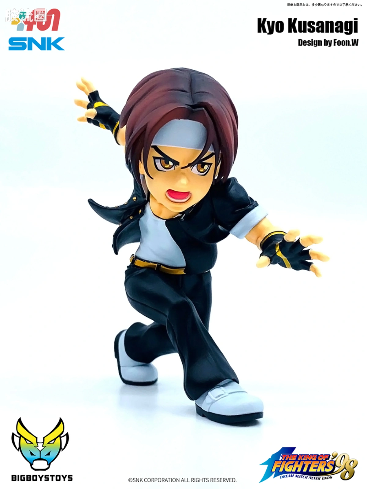 Pre-painted action figure 拳皇系列 草薙 京 - 图片