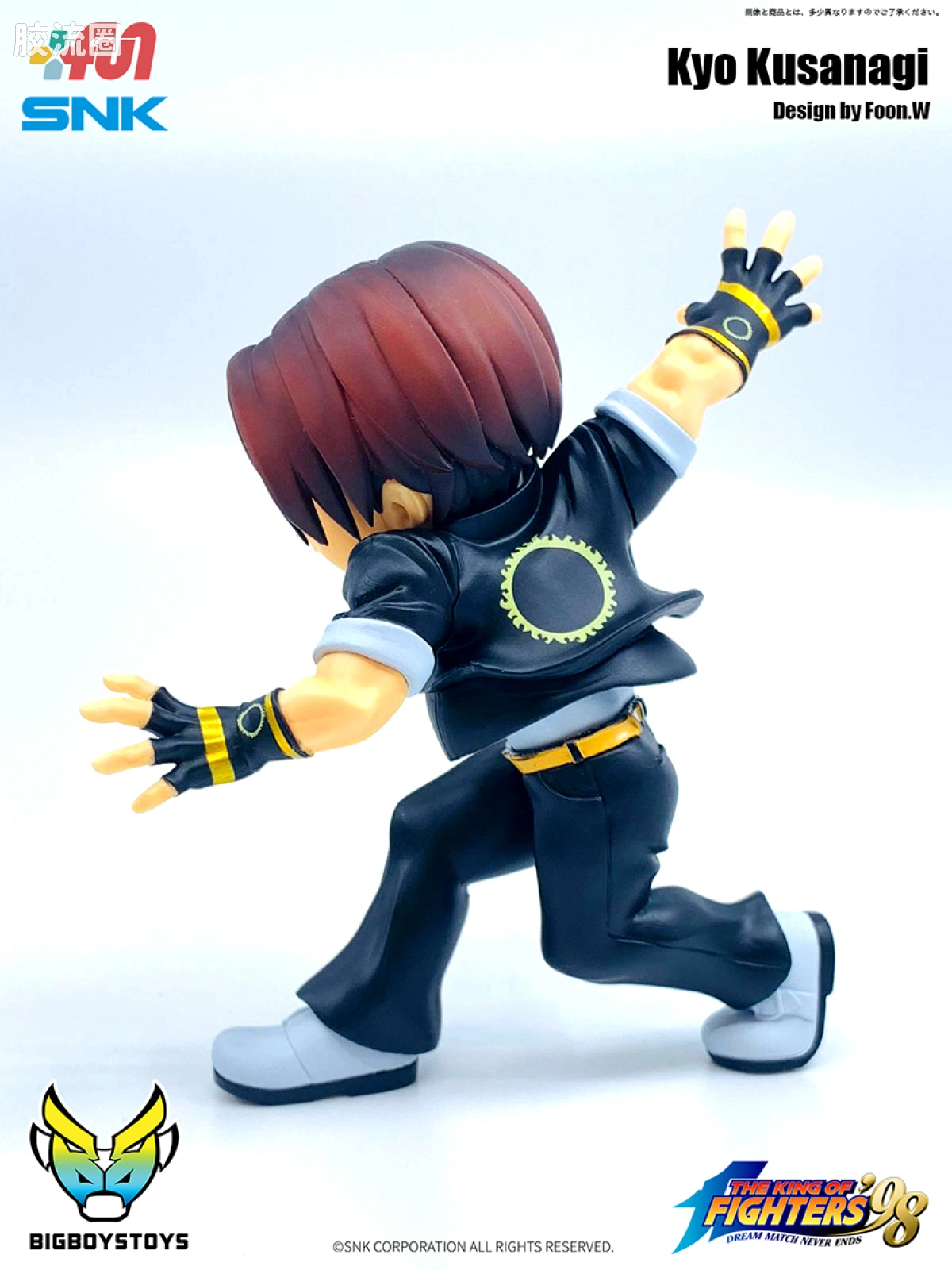 Pre-painted action figure 拳皇系列 草薙 京 - 图片